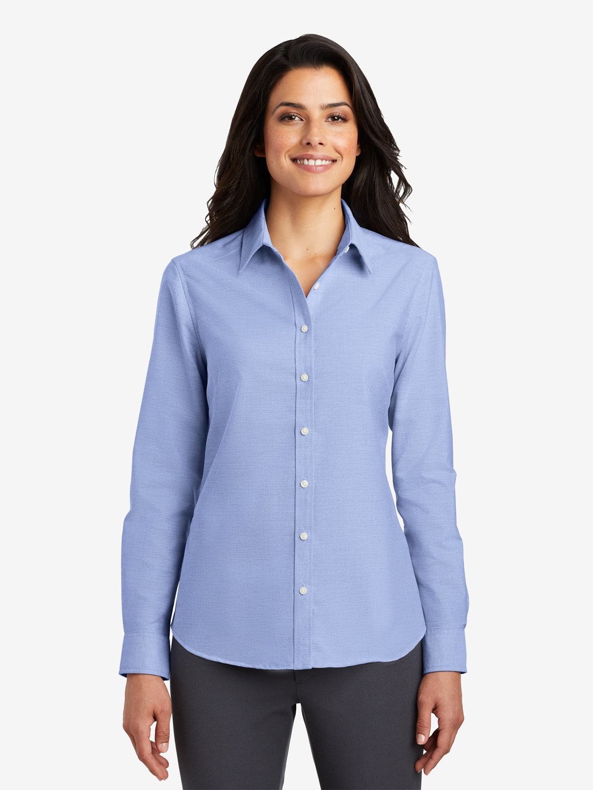 Women s Wrinkle Resistant Oxford Insect Repellent Shirt Insect Shield