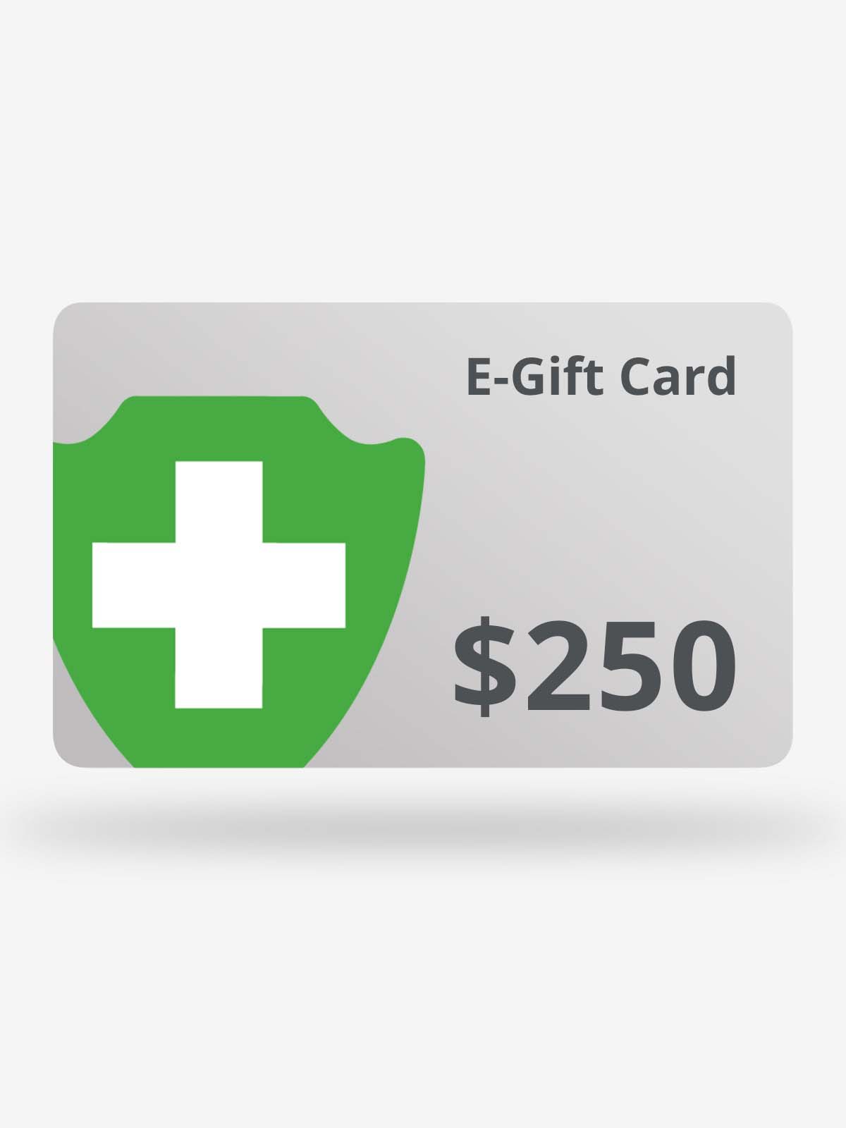 $250 E-Gift Card