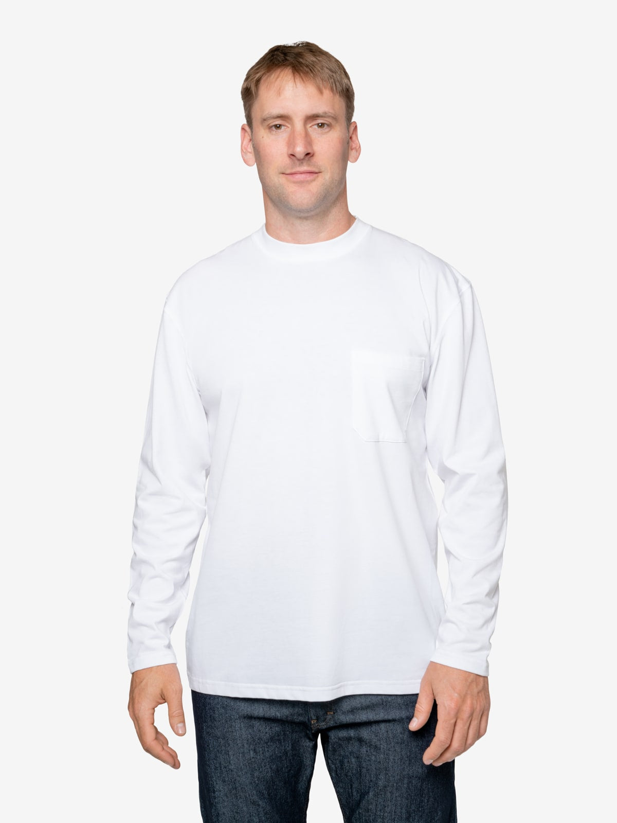 Hanes Men’s Perfect-T Long Sleeve T-shirt (2-pack) 