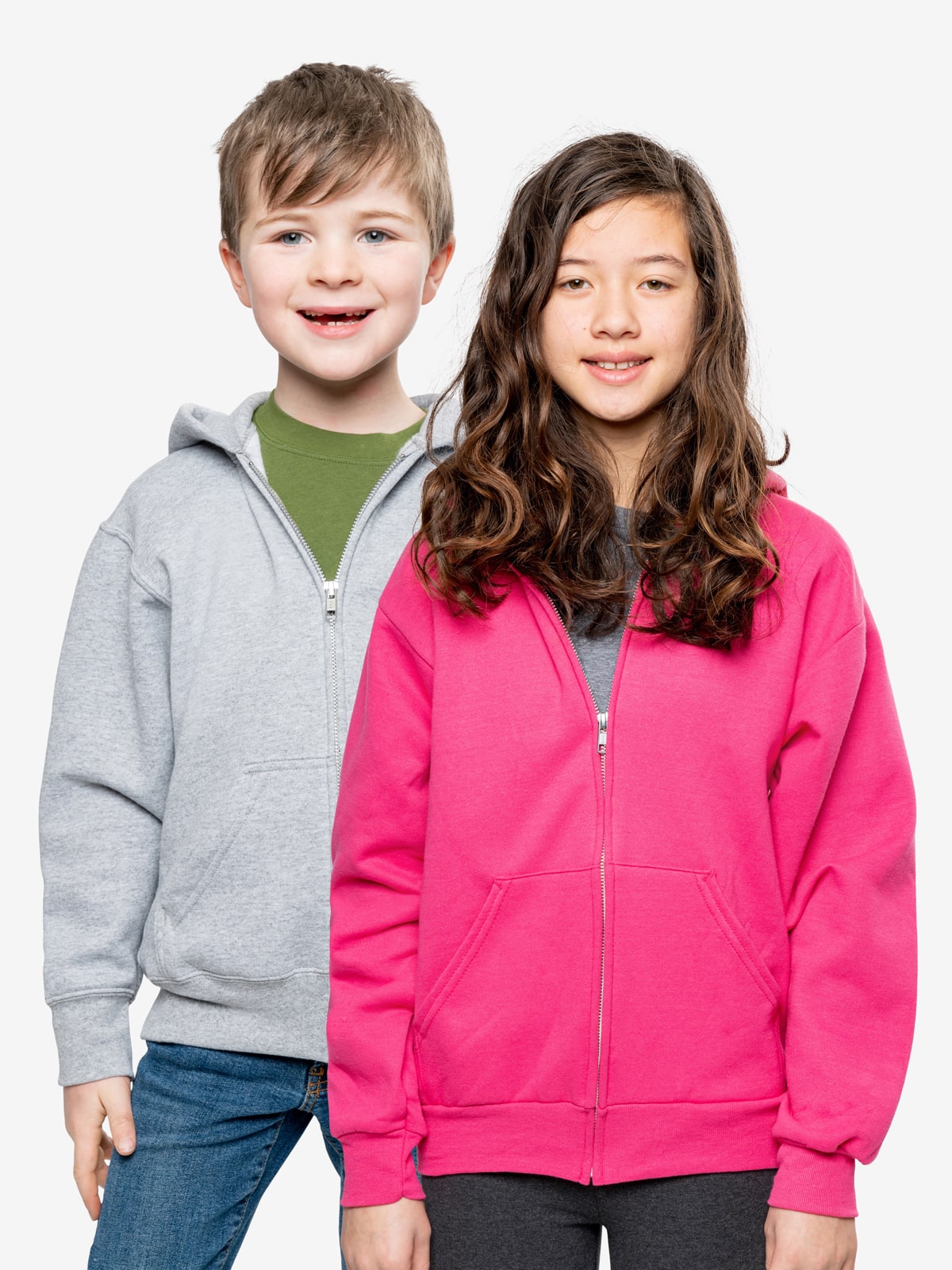 Youth zip sales up hoodie
