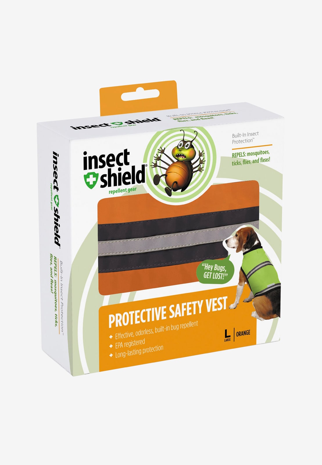 Insect Shield Protective Safety Vest for Dogs