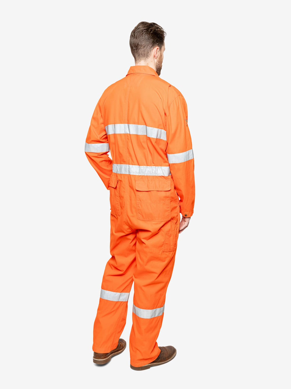 Insect Shield Men's Lightweight Cotton Coverall with Hi-Vis