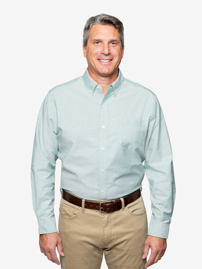 Insect Shield Men's Wrinkle Resistant Oxford Shirt