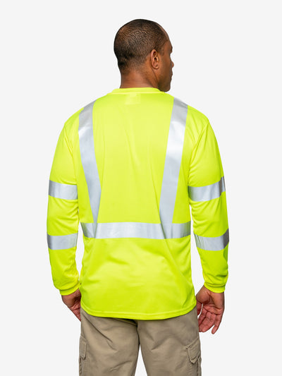 Insect Shield Men's Mesh Long-Sleeve Hi-Vis T-Shirt