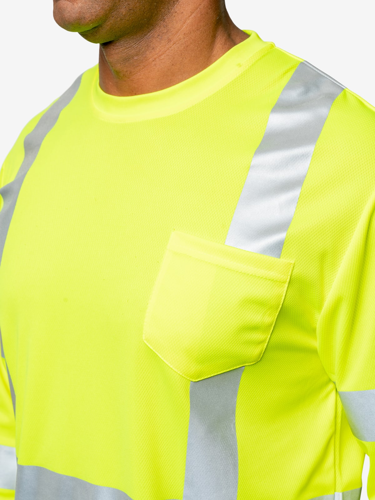 Insect Shield Men's Mesh Long-Sleeve Hi-Vis T-Shirt