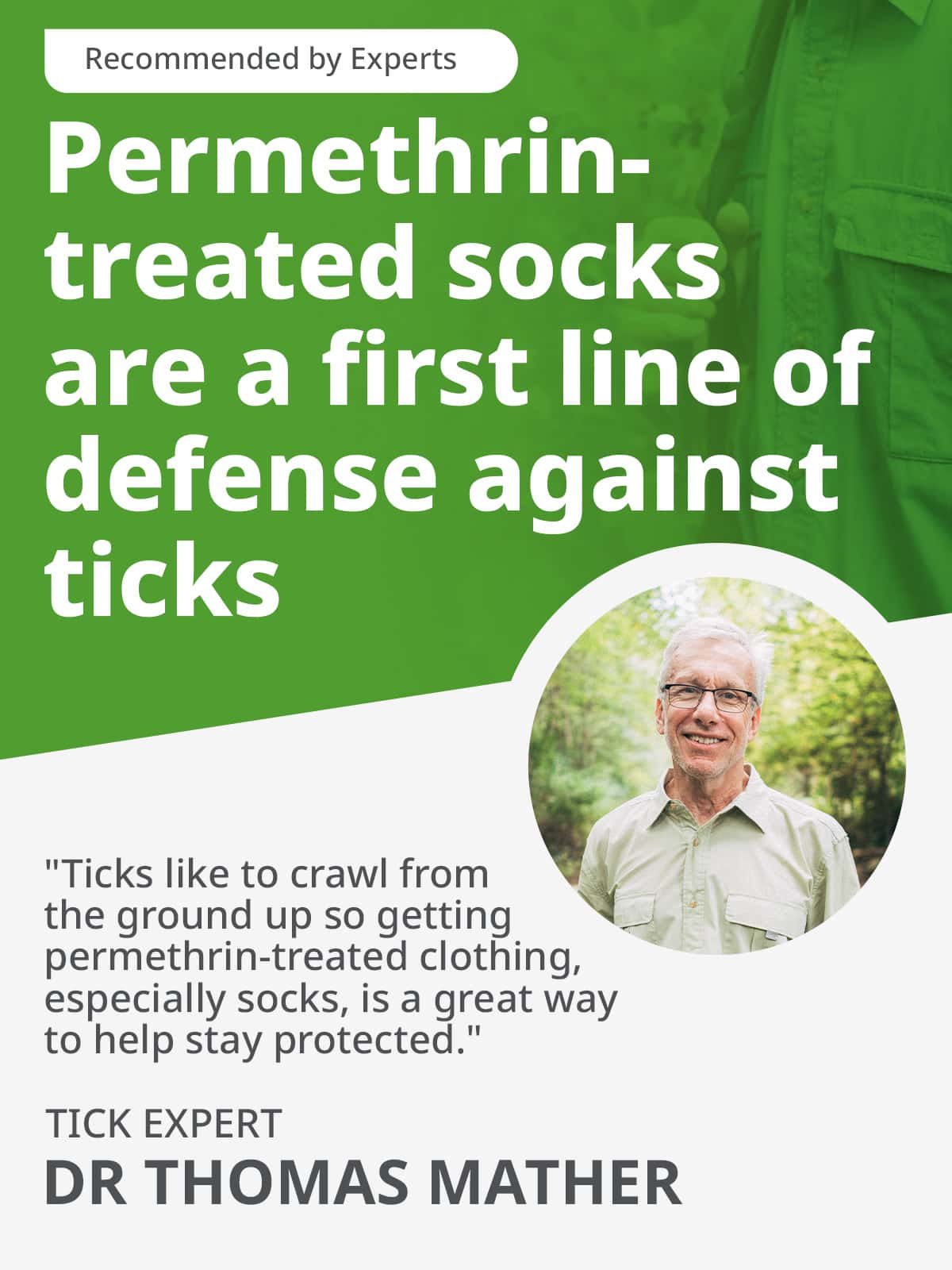 Insect Shield Heavyweight Hiker Socks