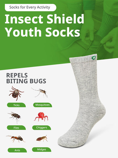 Insect Shield Youth Socks (Two-Pair Pack)