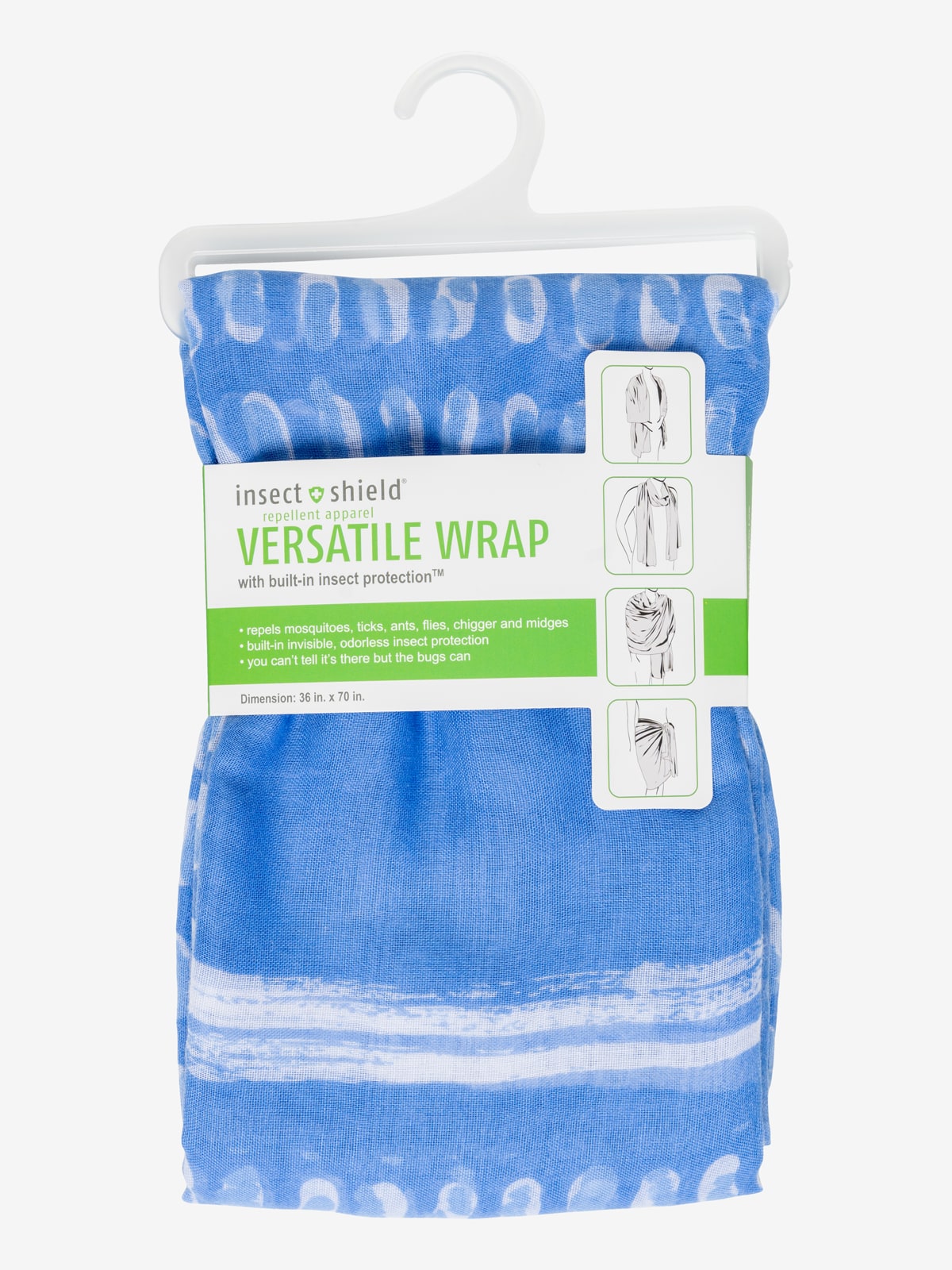 Wraps Insects Bug Repellent Willow Versatile Wrap Scarf – Insect Shield