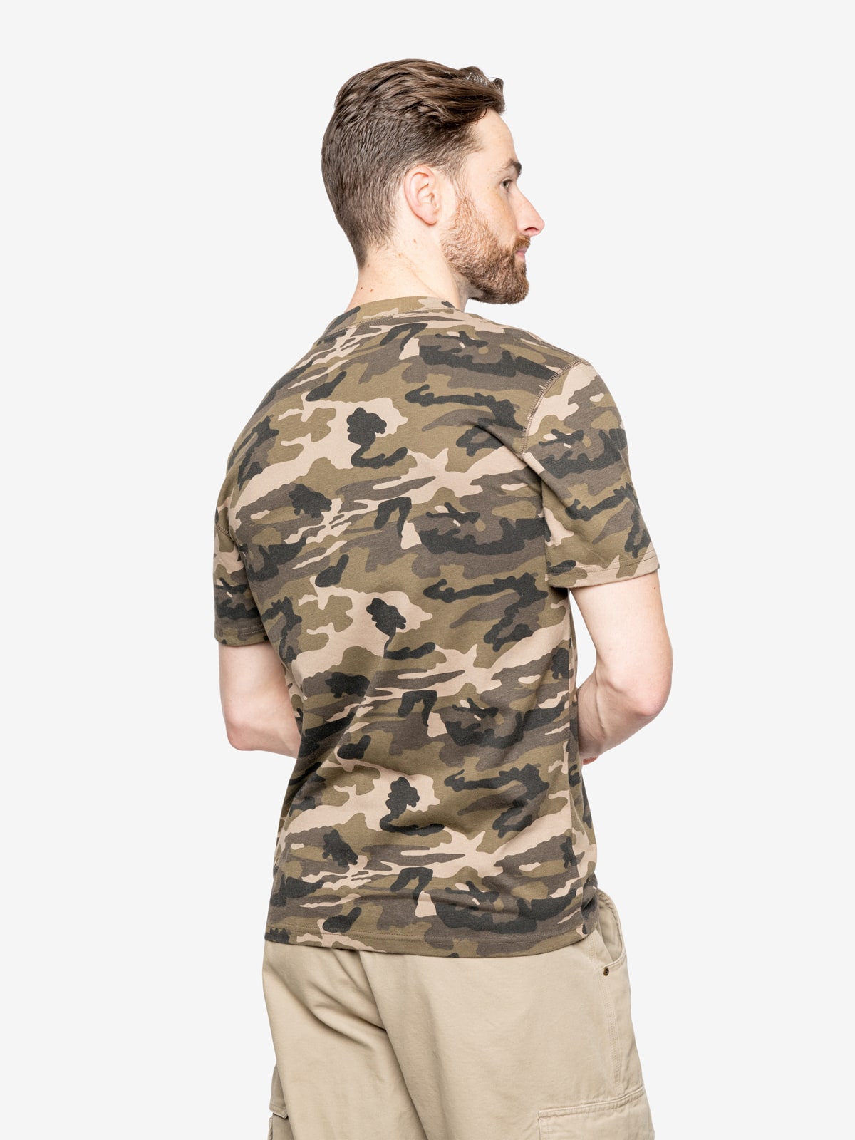 Insect Shield Men's Woodland Camo Short Sleeve T-Shirt