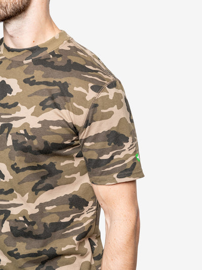 Insect Shield Men's Woodland Camo Short Sleeve T-Shirt