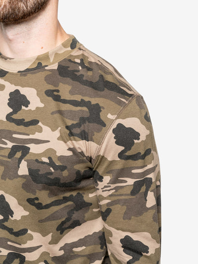 Insect Shield Men's Woodland Camo Long Sleeve T-Shirt