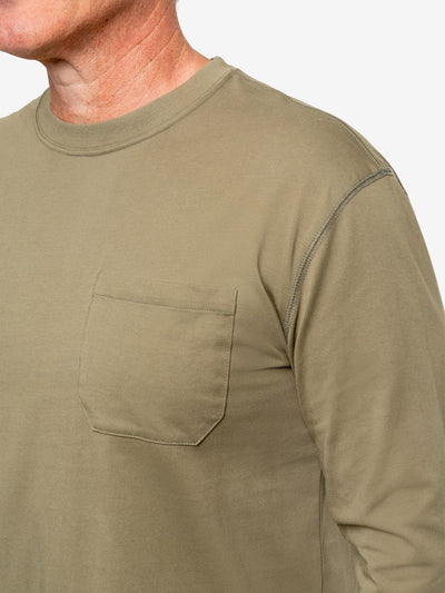 Insect Shield Men's UPF Wicking Long Sleeve Pocket T-Shirt