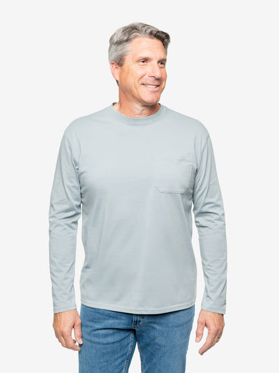 Insect Shield Men's UPF Wicking Long Sleeve Pocket T-Shirt