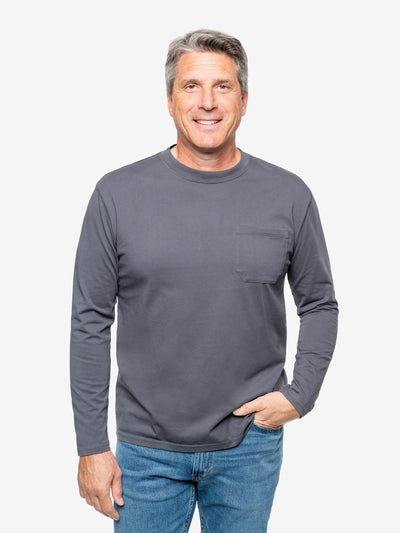 Insect Shield Men's UPF Wicking Long Sleeve Pocket T-Shirt