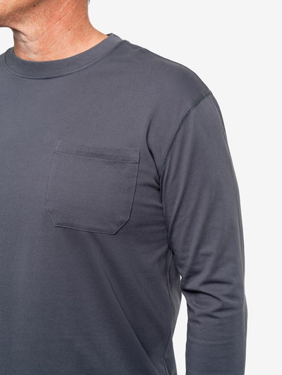 Insect Shield Men's UPF Wicking Long Sleeve Pocket T-Shirt
