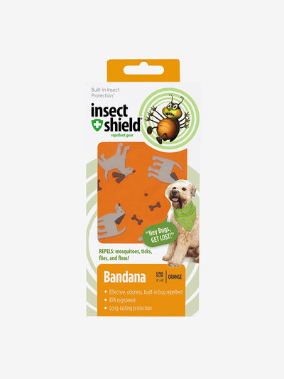 Packaging of Dogs & Bones Bandana, Orange