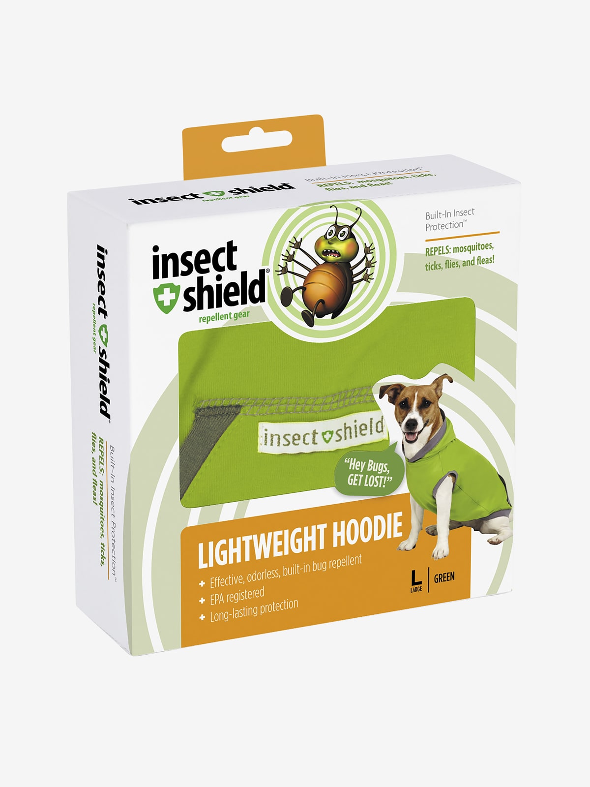 Insect Shield Lightweight Dog Hoodie