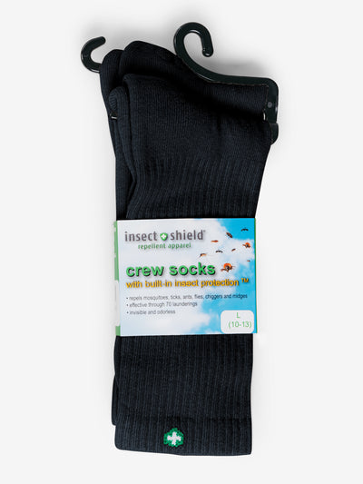 Insect Shield Adult Crew Socks (Two-Pair Pack)