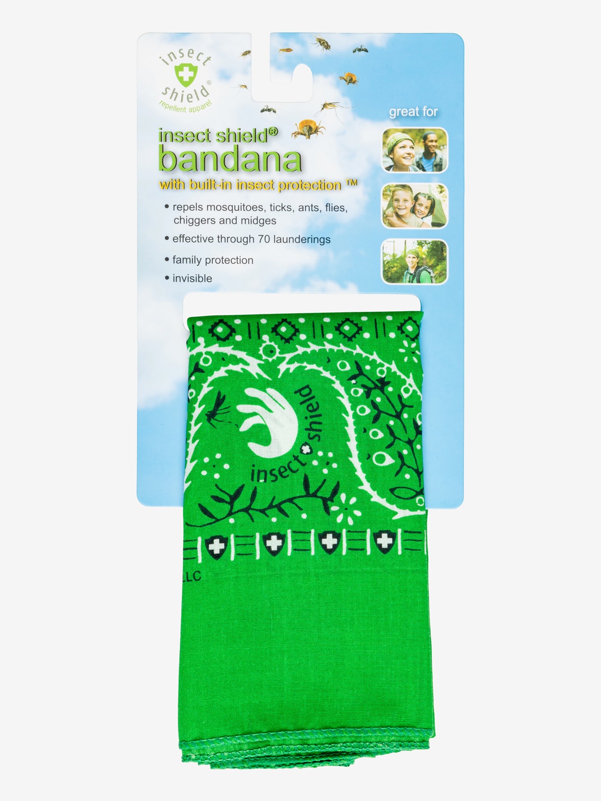 Insect Shield Bug Repellent Bandana