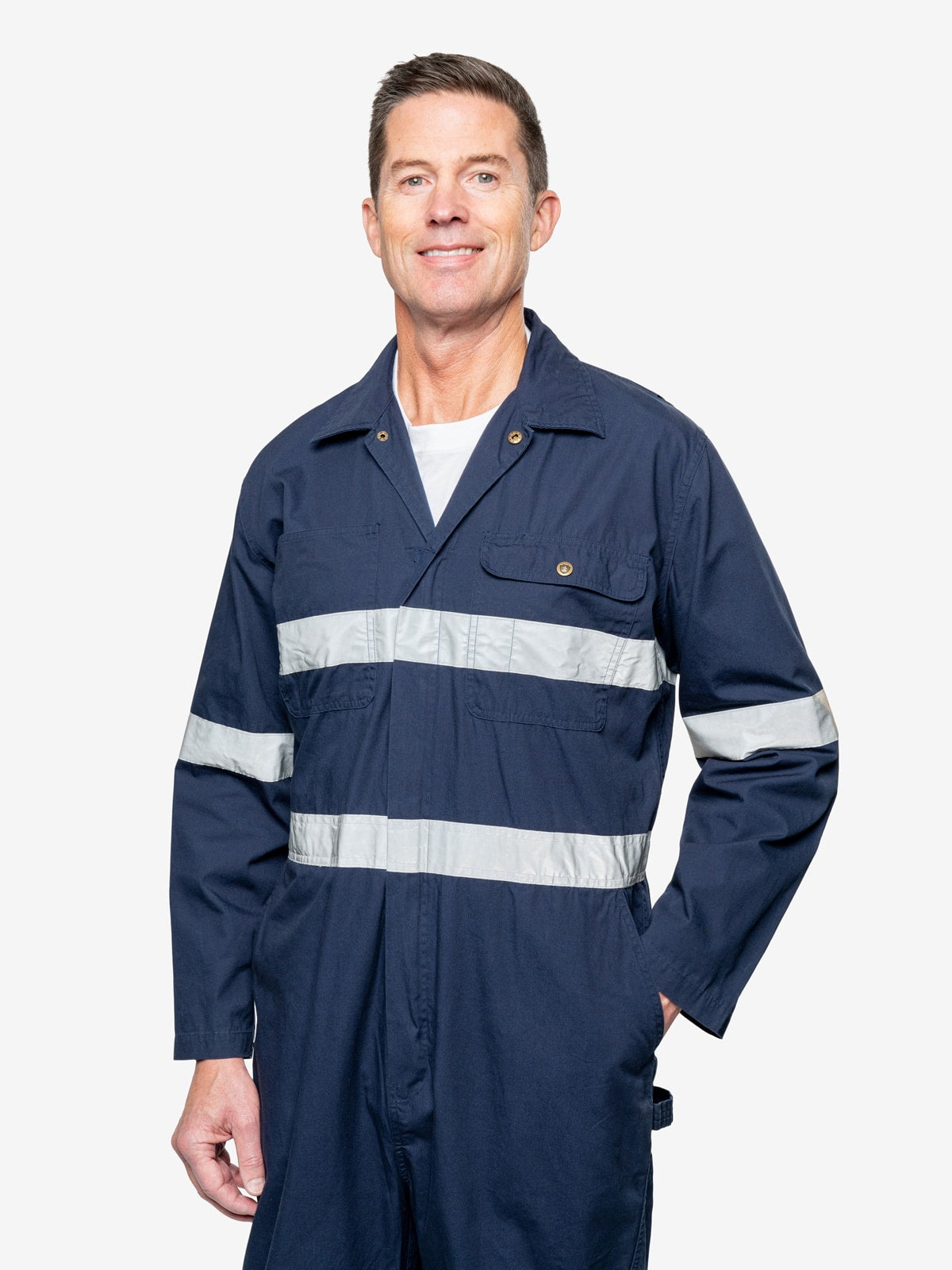 Insectashield Men's Lightweight Cotton Insect Repellent Coverall with Hi-Vis – Insect ...