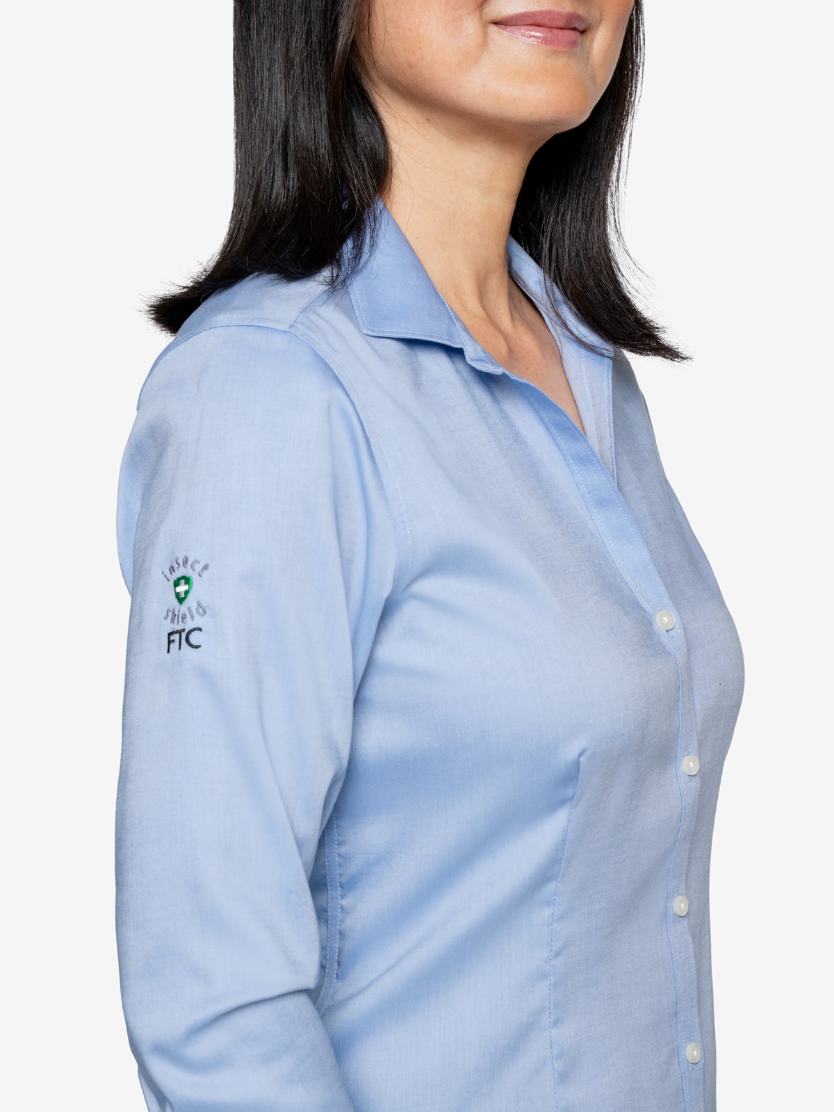 Insect Shield Women's Wrinkle-Resistant Oxford Shirt