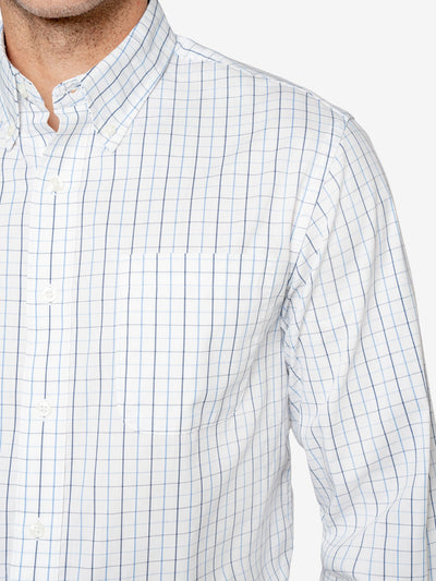 Insect Shield Men's Tattersall Wrinkle-Resistant Plaid Shirt