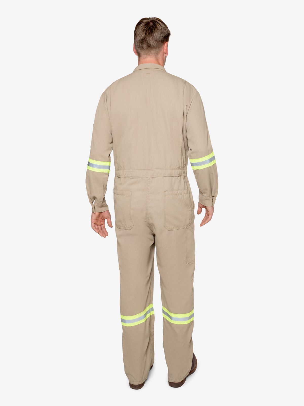 Insect Shield Men's 7 oz Tecasafe® Flame Resistant Coverall w/ Hi-Vis