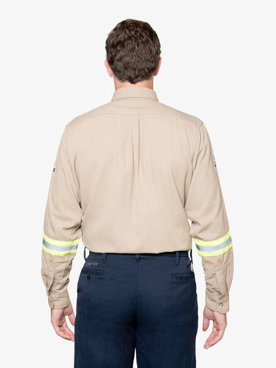 Insect Shield Men's 7 oz. Tecasafe® Flame Resistant Uniform Shirt w/ Hi-Vis