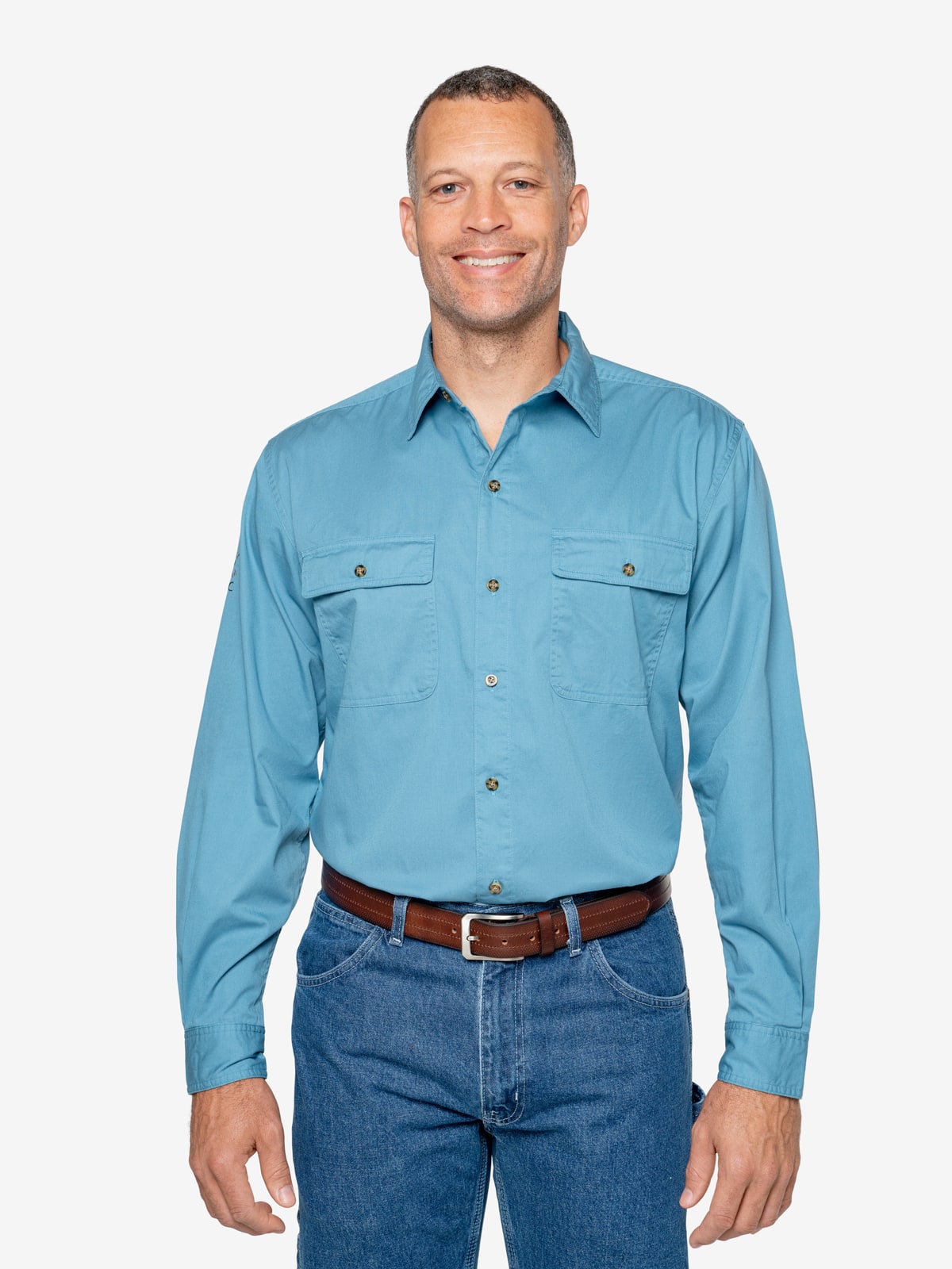 Work Men Insect Men's Insect Repellent Cotton Twill Work Shirt – Insect Shield
