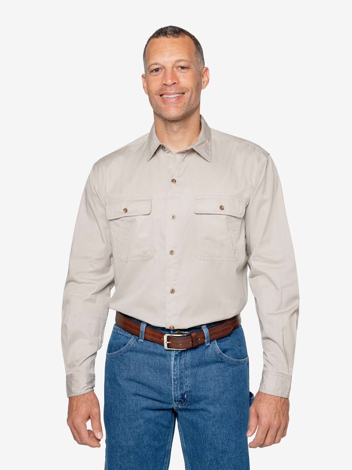 Men's Insect Repellent Cotton Twill Work Shirt – Insect Shield