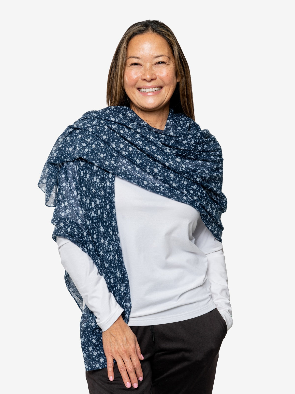 Wraps Insects Insect Repellent Wildflower Versatile Wrap & Scarf – Insect Shield