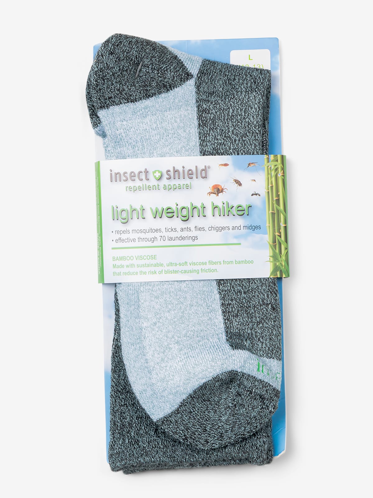 Insect Socks Tick Repellent Lightweight Hiking Socks – Insect Shield