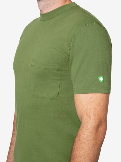 Insect Shield Men's UPF Dri-Balance Short Sleeve Pocket T-Shirt