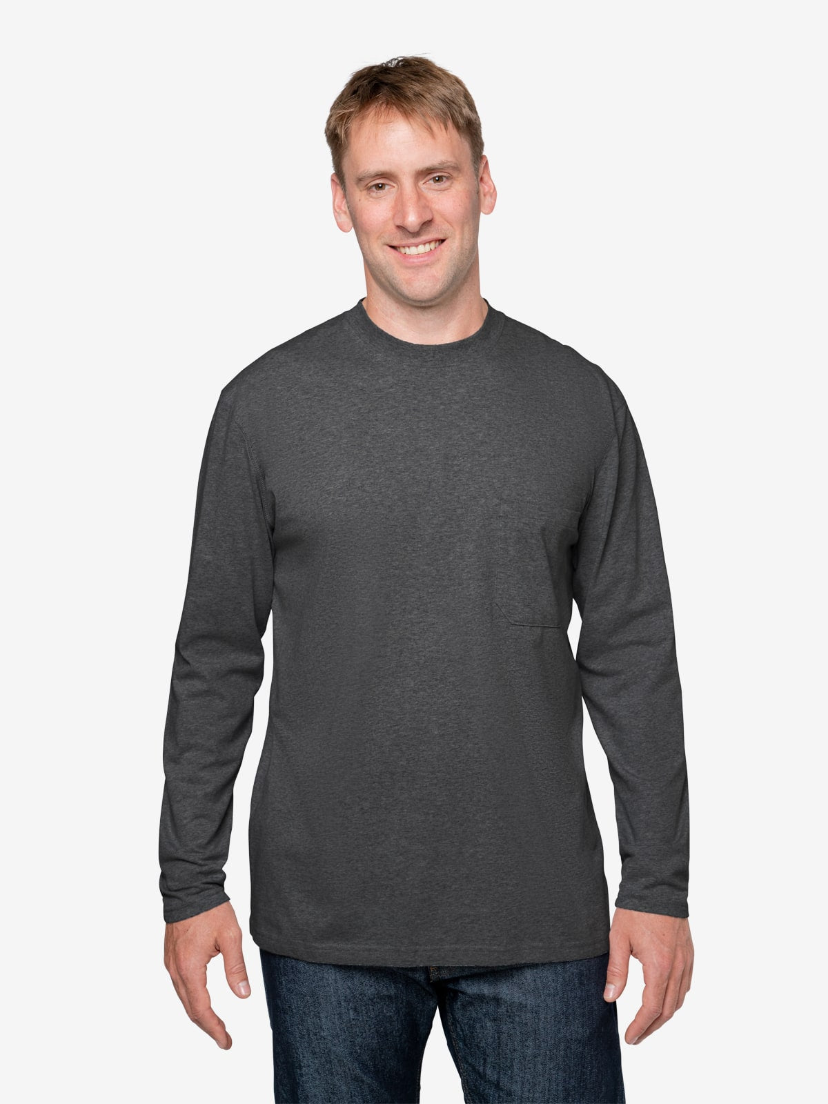 Insect Shield Men's UPF Dri-Balance Long Sleeve Pocket T-Shirt